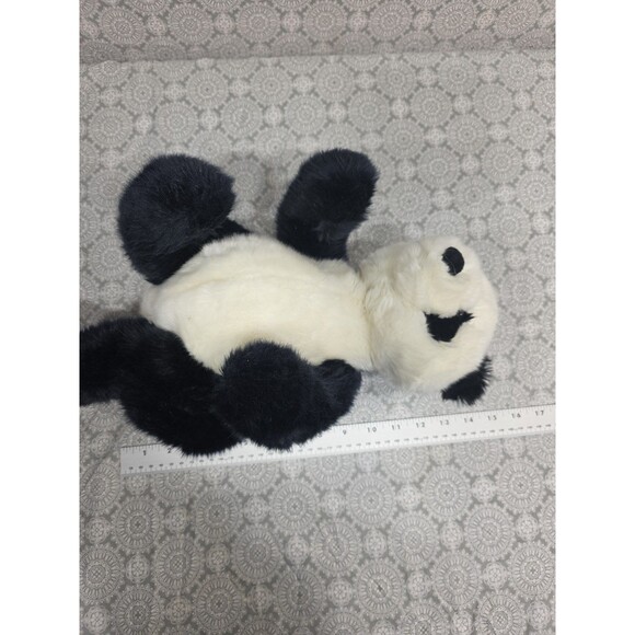 12" Gund Soft Panda Plush Stuffed Animal Toy Black & White Bei‎ Bei Decor Cuddle - Picture 10 of 10